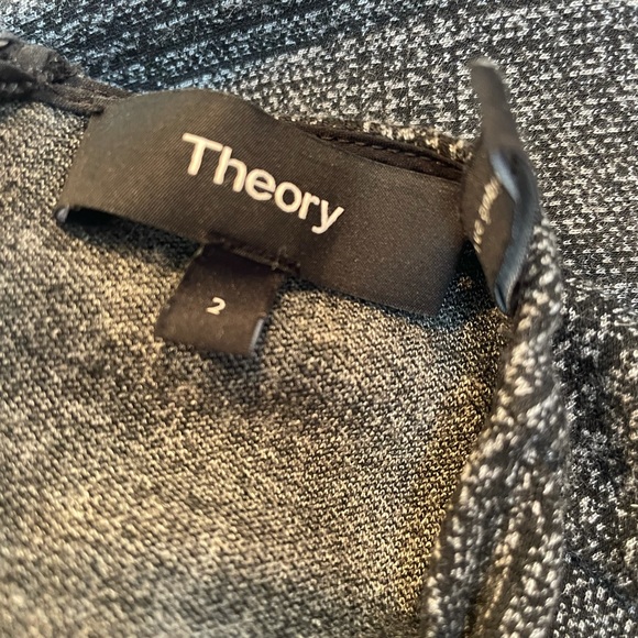 Theory Shirt Dress in Plaid - Picture 4 of 4